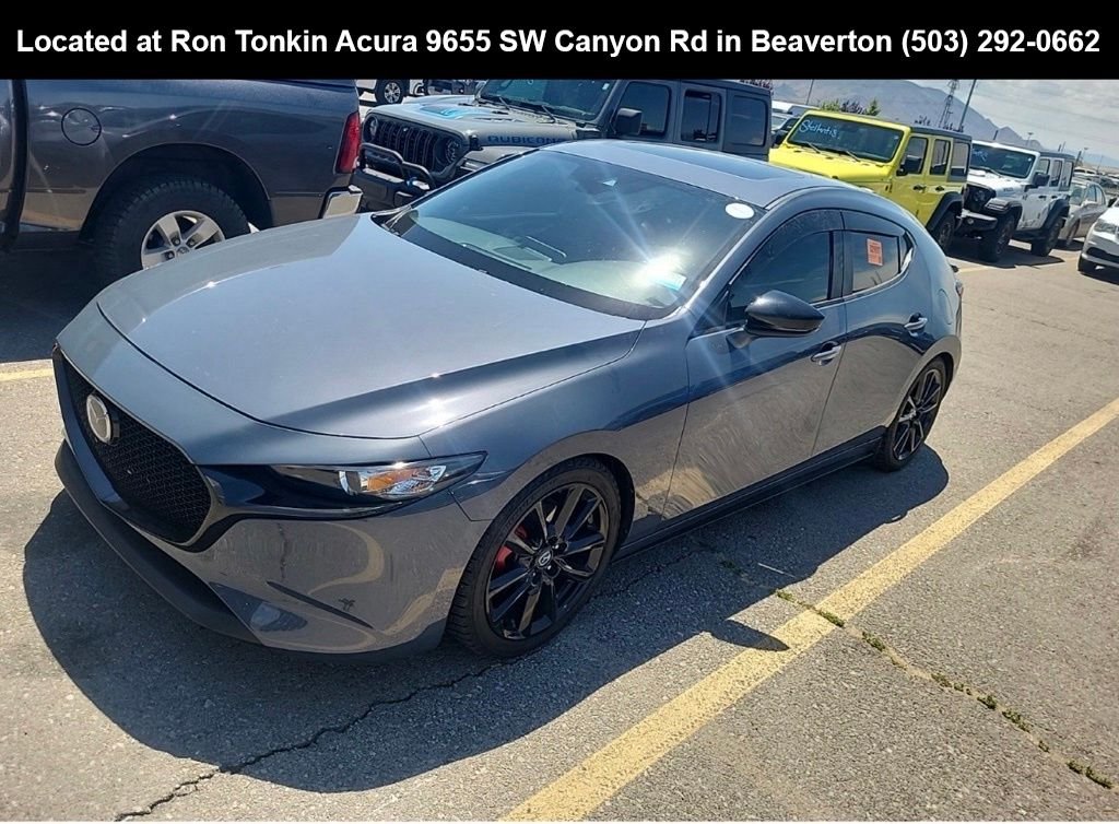 Used 2023 Polymetal Gray Metallic Mazda 2.5 S Carbon Edition image 5