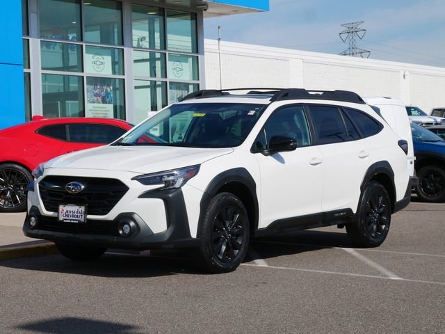 Used 2024 Subaru Outback Onyx Edition with VIN 4S4BTGLD1R3255982 for sale in Roseville, Minnesota