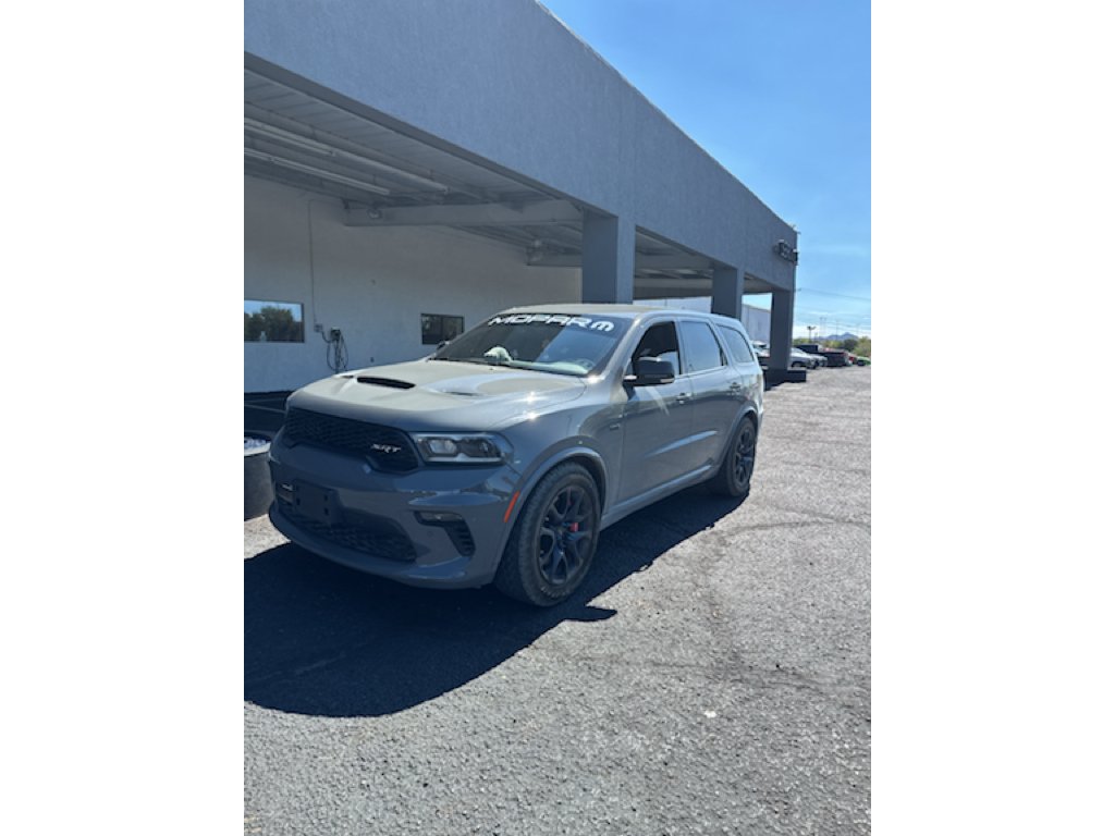 Used 2021 Destroyer Gray Clearcoat Dodge SRT 392 image 2