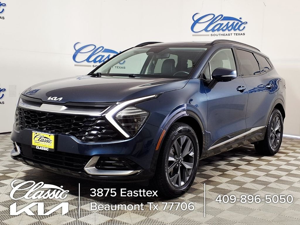 Used 2023 Blue Kia SX-Prestige image 5