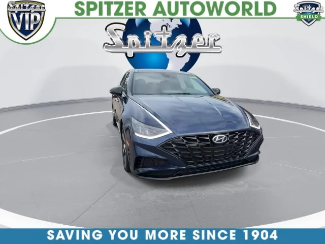 Used 2021 Blue Hyundai SEL Plus image 2