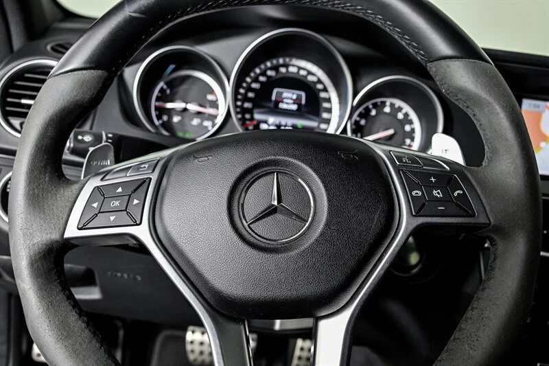 Used 2013 Magnetite Black Metallic Mercedes-Benz C 63 AMG® image 22