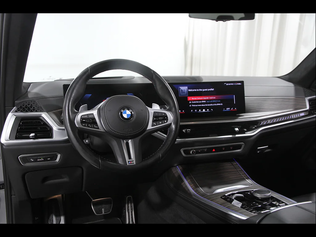Certified Used 2024 Skyscraper Grey Metallic BMW M60i image 6