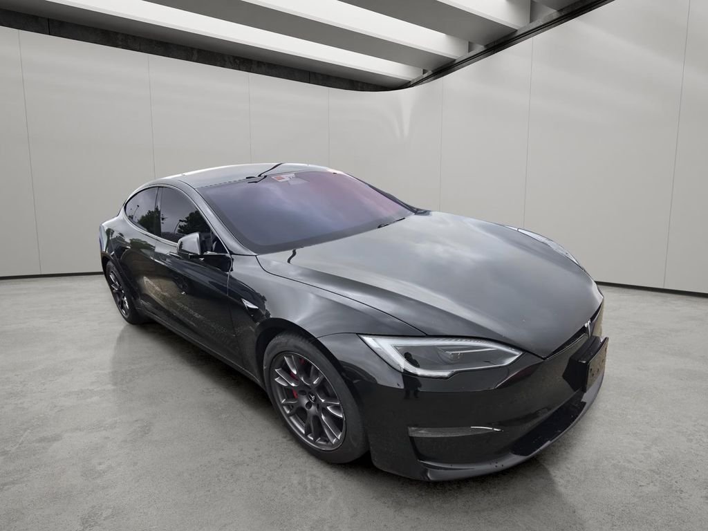 Used 2023 Deep Blue Metallic Tesla Plaid image 10