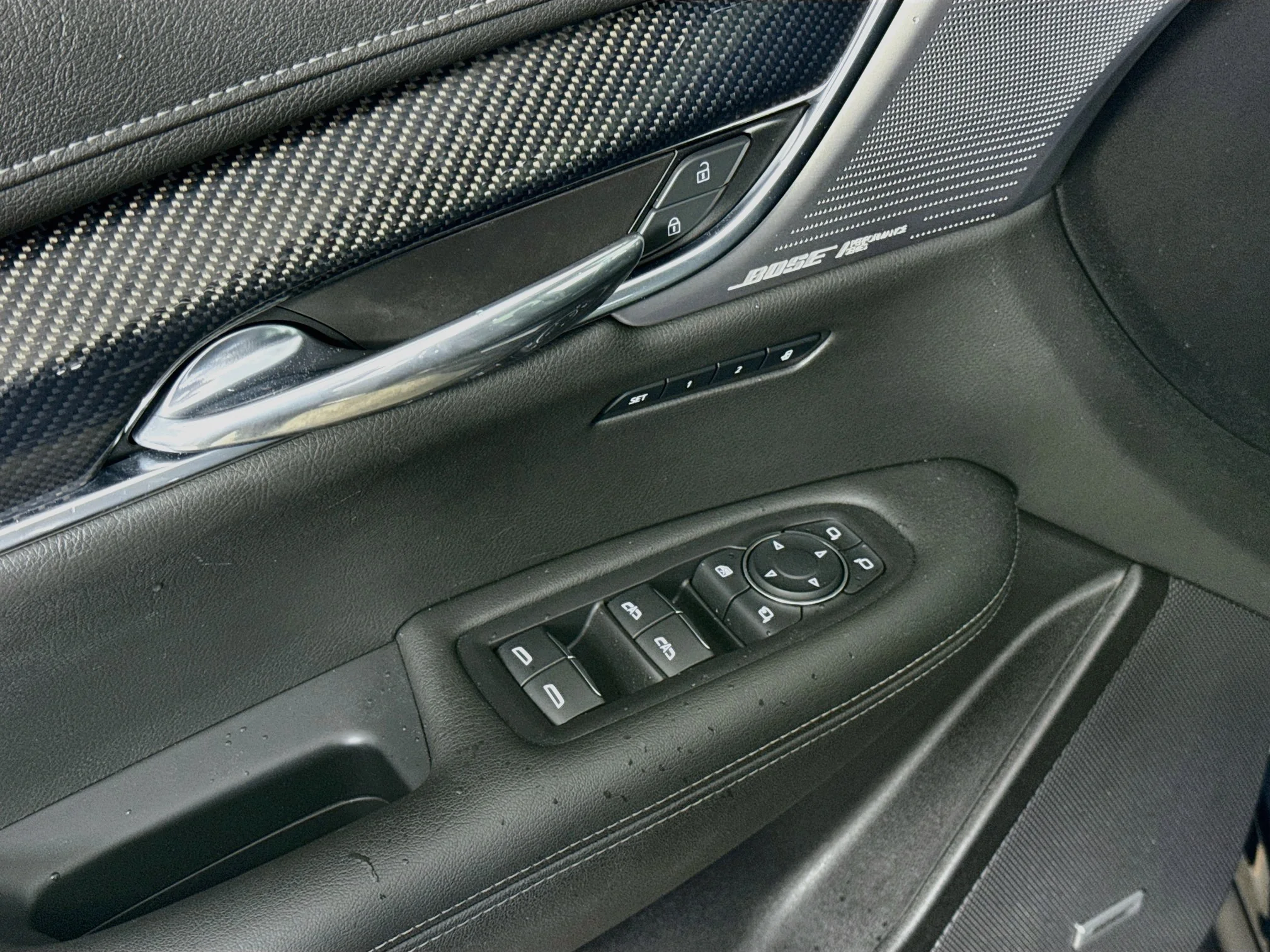 Used 2023 Stellar Black Metallic Cadillac AWD Sport image 16