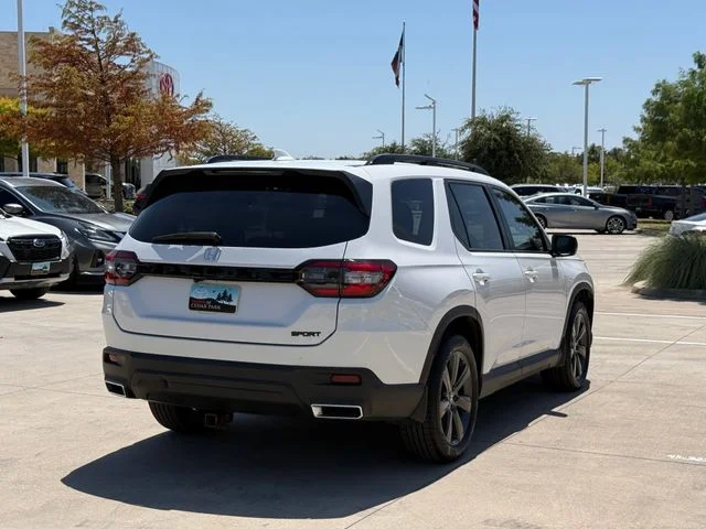 Used 2023 Platinum White Pearl Honda Sport image 4