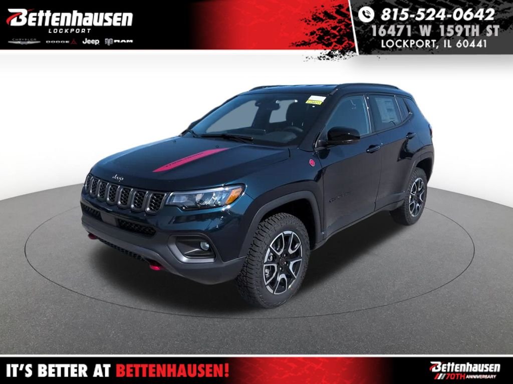 New 2026 Blue Jeep Trailhawk image 1