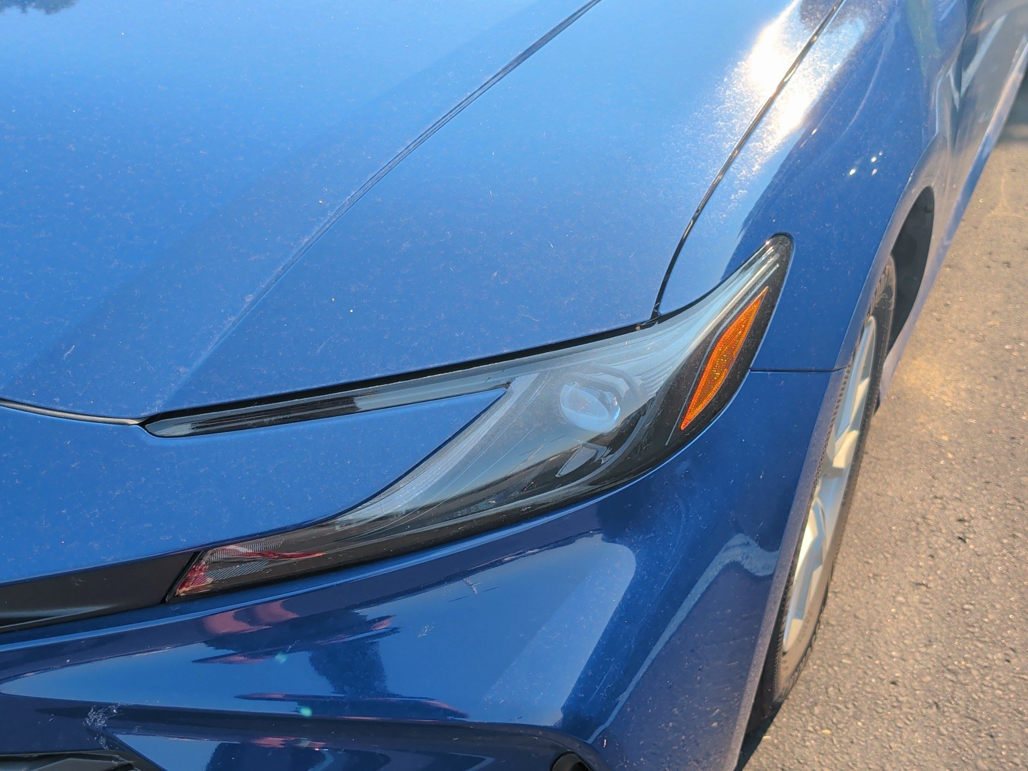 Used 2026 Reservoir Blue Toyota LE image 6