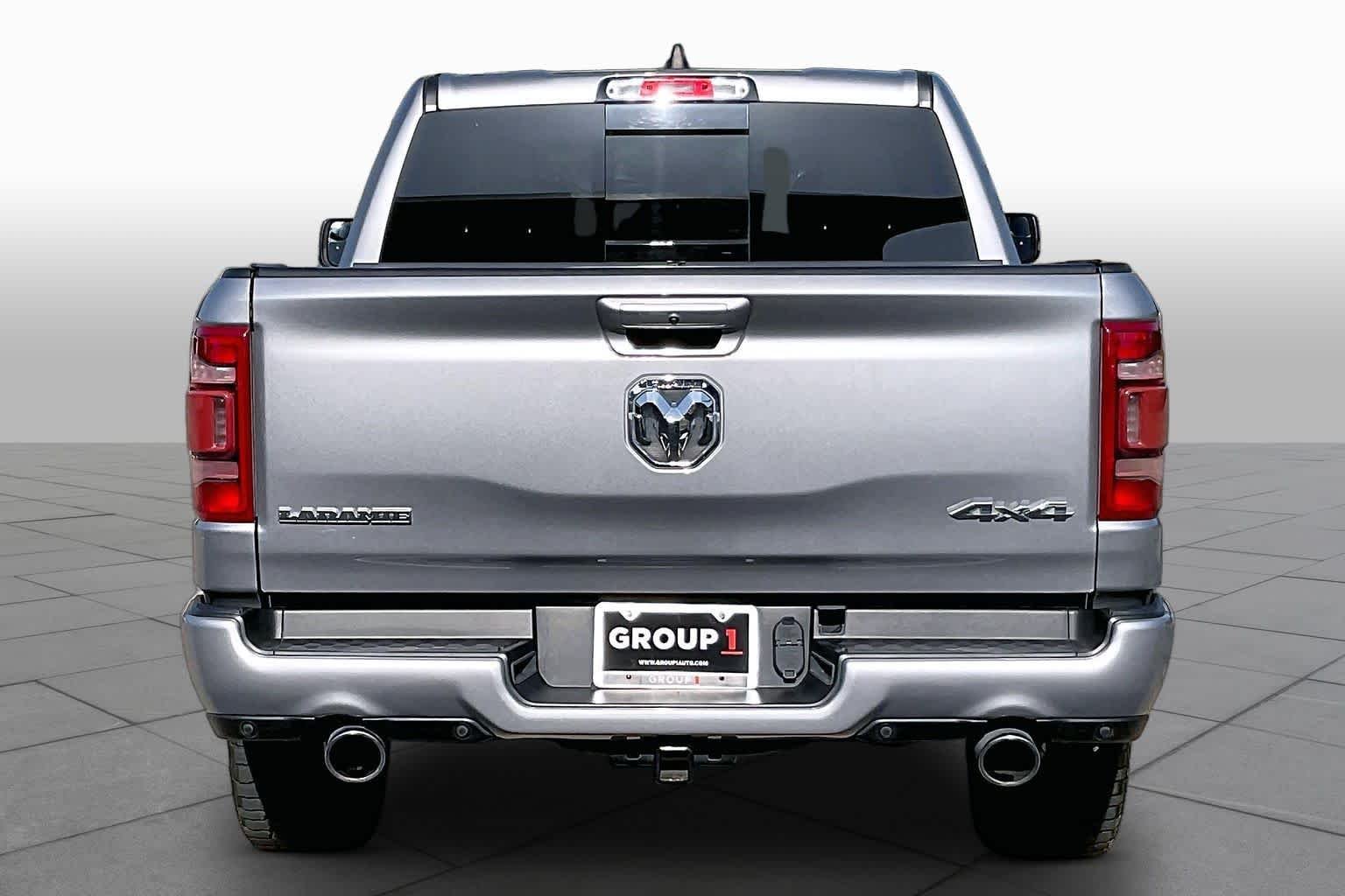 Used 2021 Billet Silver Metallic Clearcoat Ram Laramie image 5