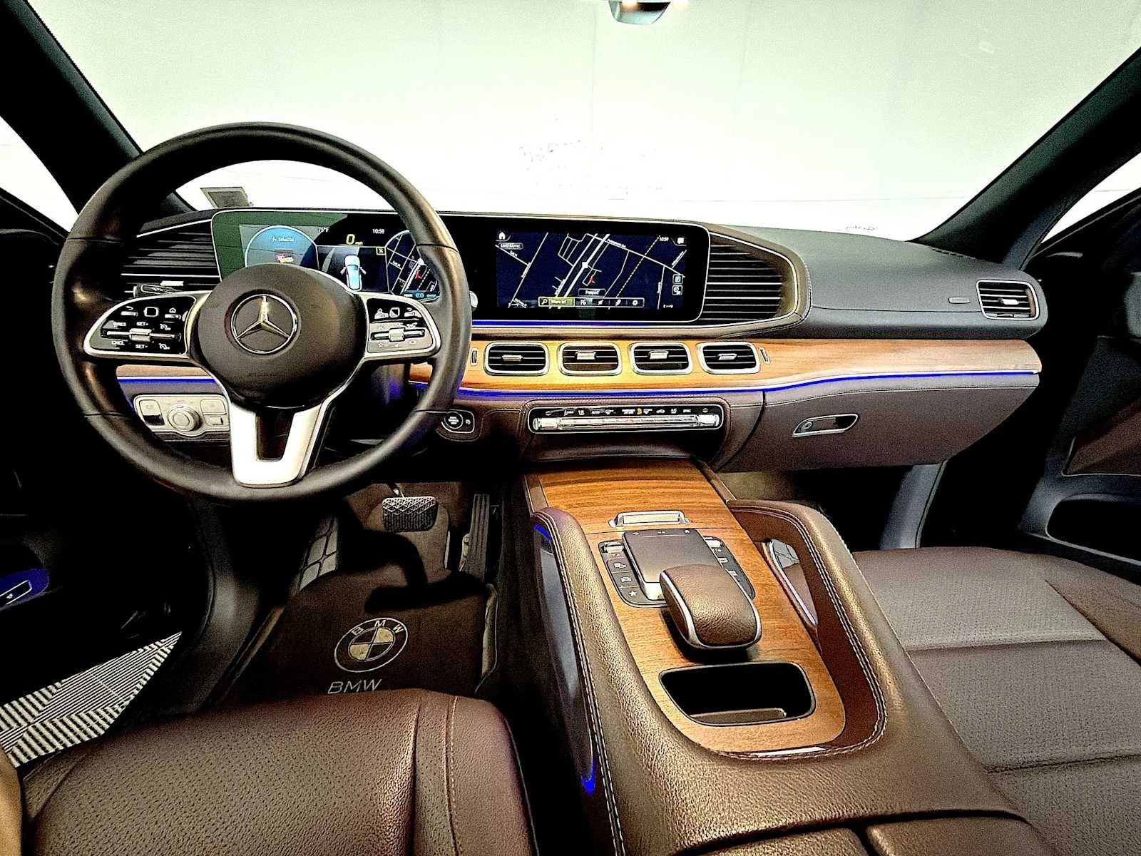 Used 2022 Lunar Blue Metallic Mercedes-Benz GLE 450 image 16