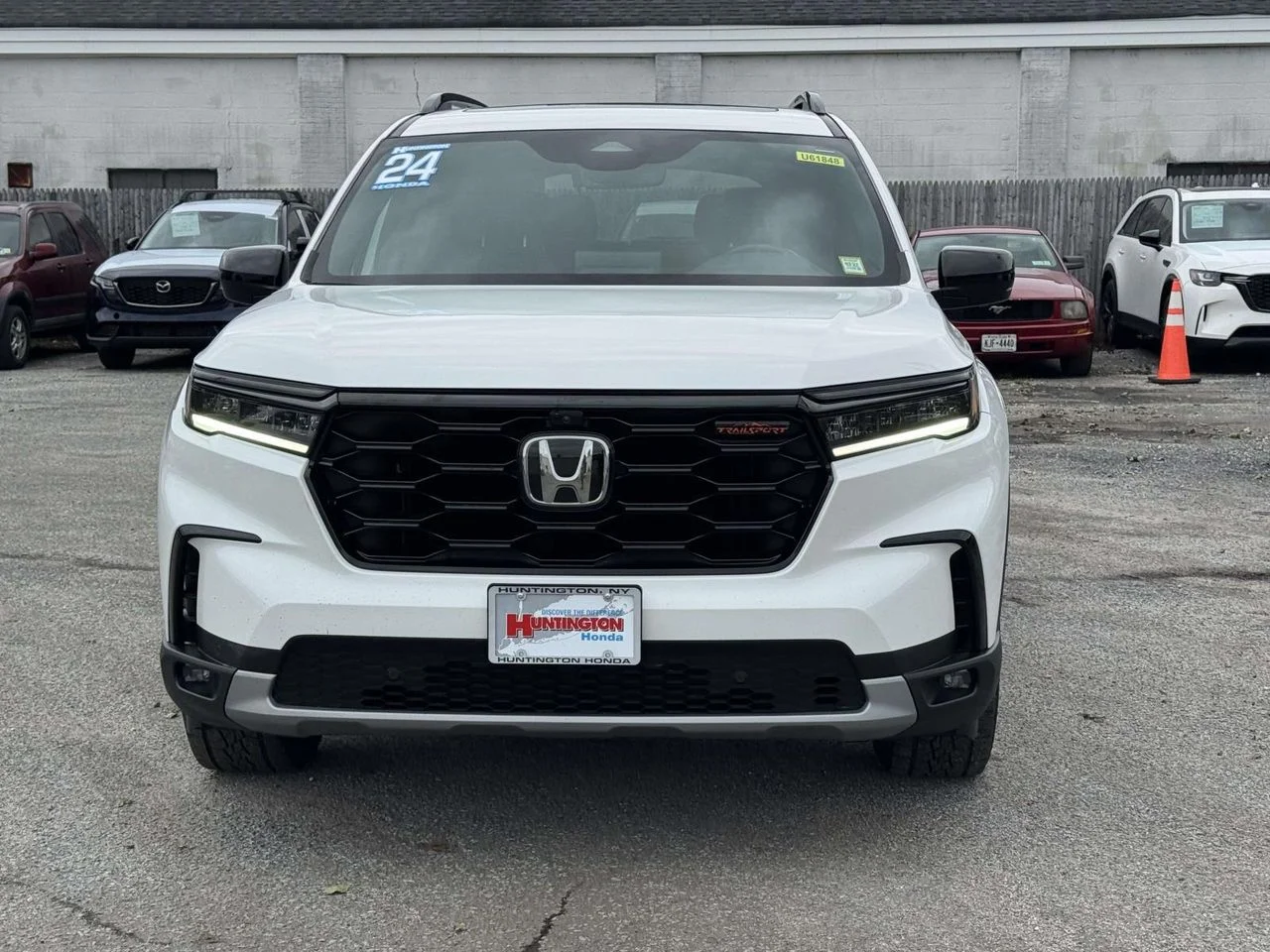 Certified Used 2024 Platinum White Pearl Honda TrailSport image 2