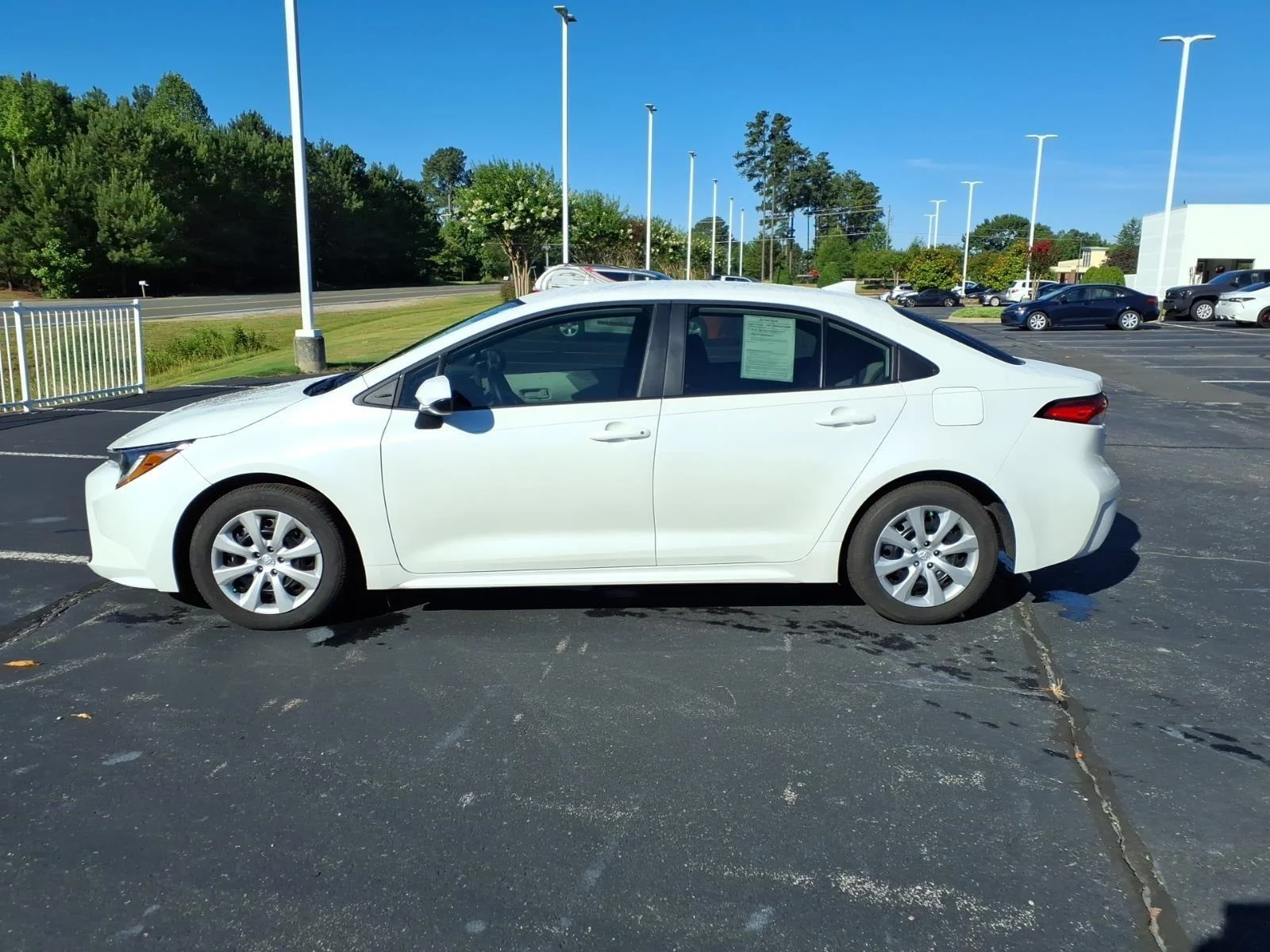 Used 2026 Wind Chill Pearl Toyota LE image 3