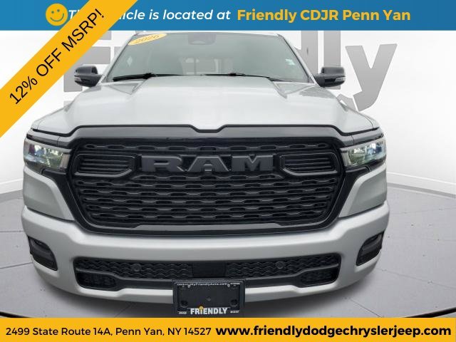 New 2026 Silver Zynith Exterior Paint RAM Big Horn/Lone Star image 8
