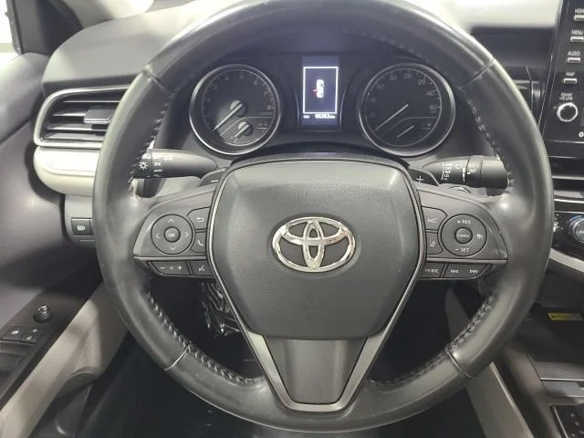 Used 2023 Midnight Black Metallic Toyota SE image 25