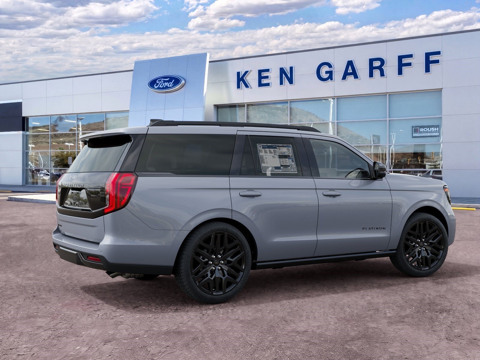 New 2027 Glacier Gray Metallic Tri-Coat Ford Platinum image 6