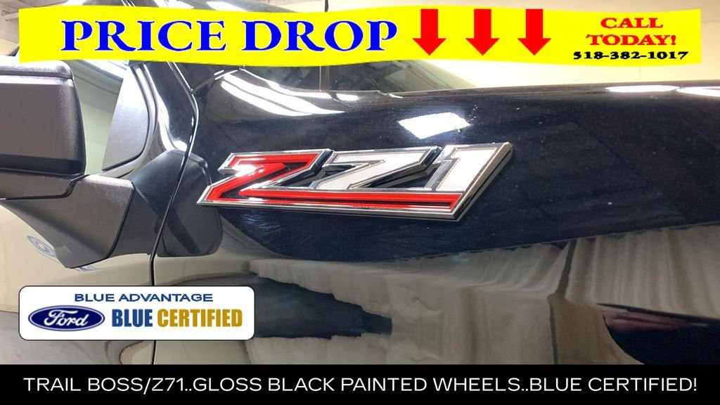 Certified Used 2024 Black Chevrolet Custom Trail Boss image 10