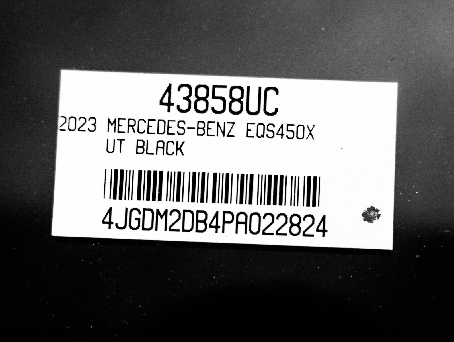 Certified Used 2023 Black Mercedes-Benz EQS 450+ SUV image 23