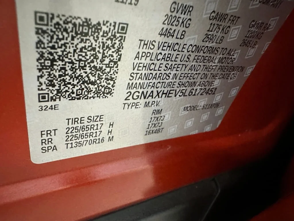 Certified Used 2020 CAYENNE ORANGE METALLIC Chevrolet LS image 38