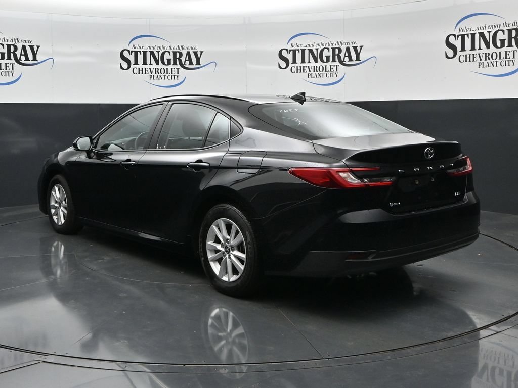 Used 2025 Black Toyota LE image 5