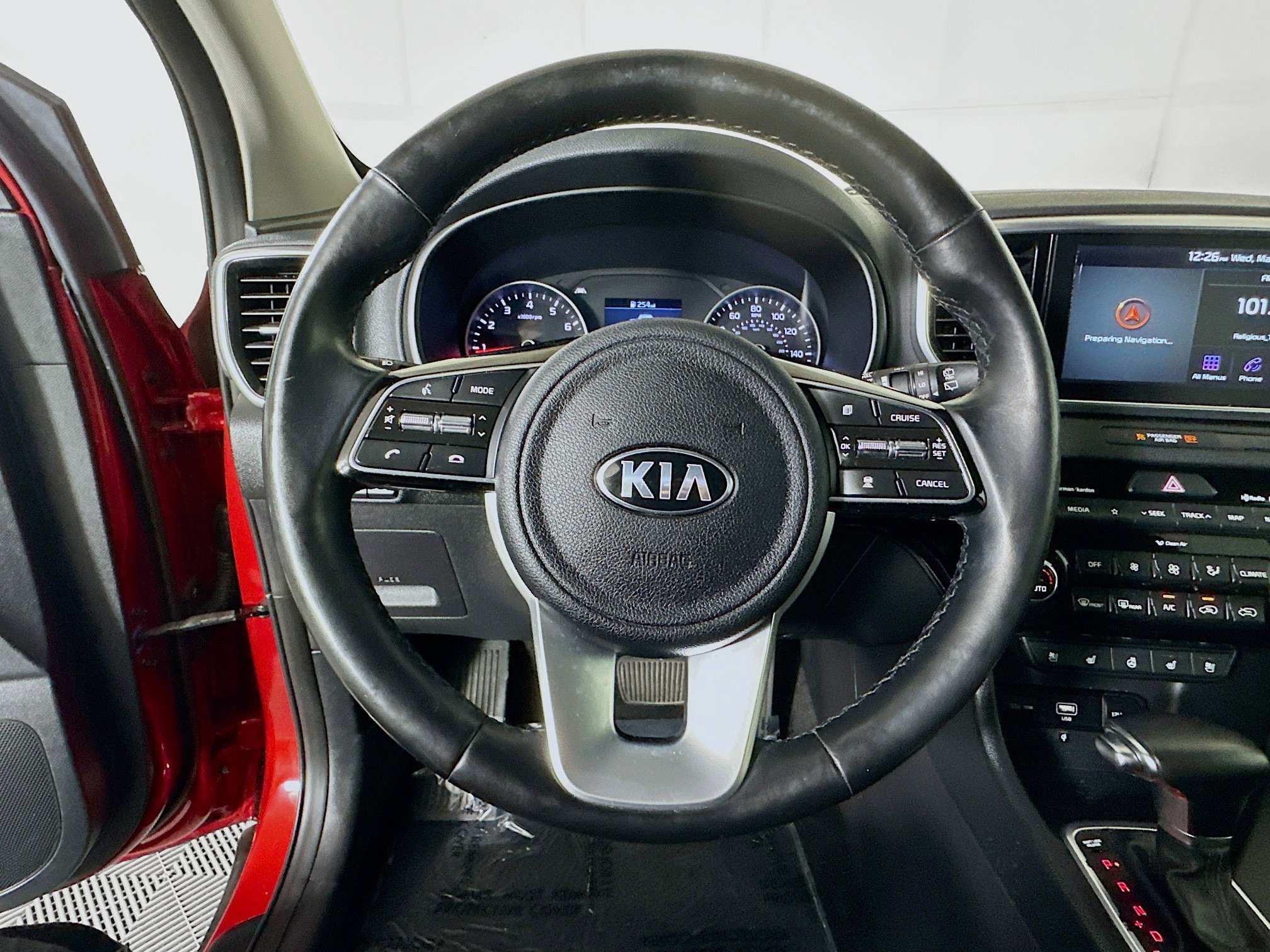 Used 2020 Hyper Red Kia EX image 15
