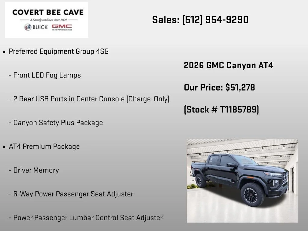 New 2026 Black GMC AT4 image 19