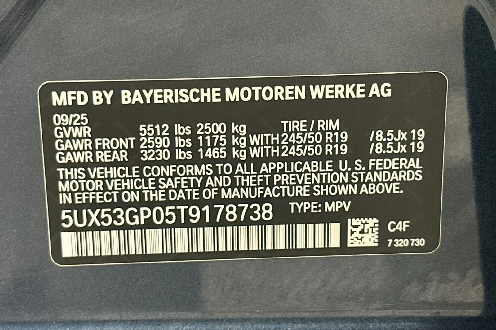 Used 2026 Arctic Race Blue Metallic BMW 30 xDrive image 24
