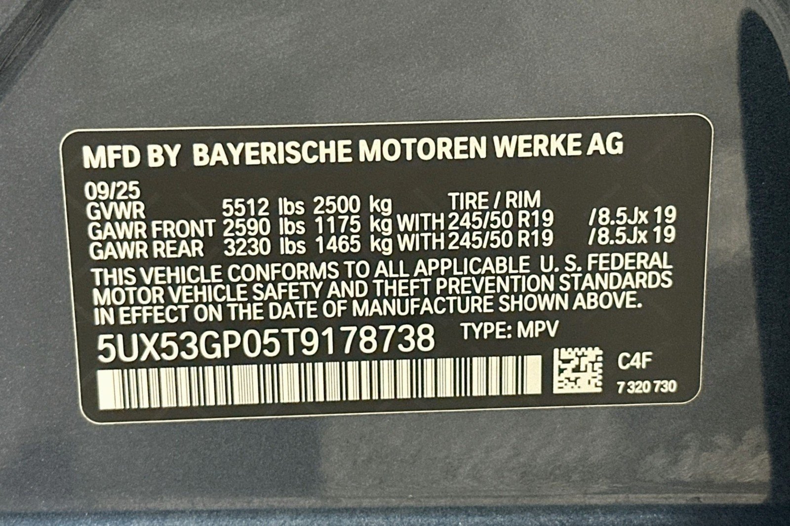 Used 2026 Arctic Race Blue Metallic BMW 30 xDrive image 24
