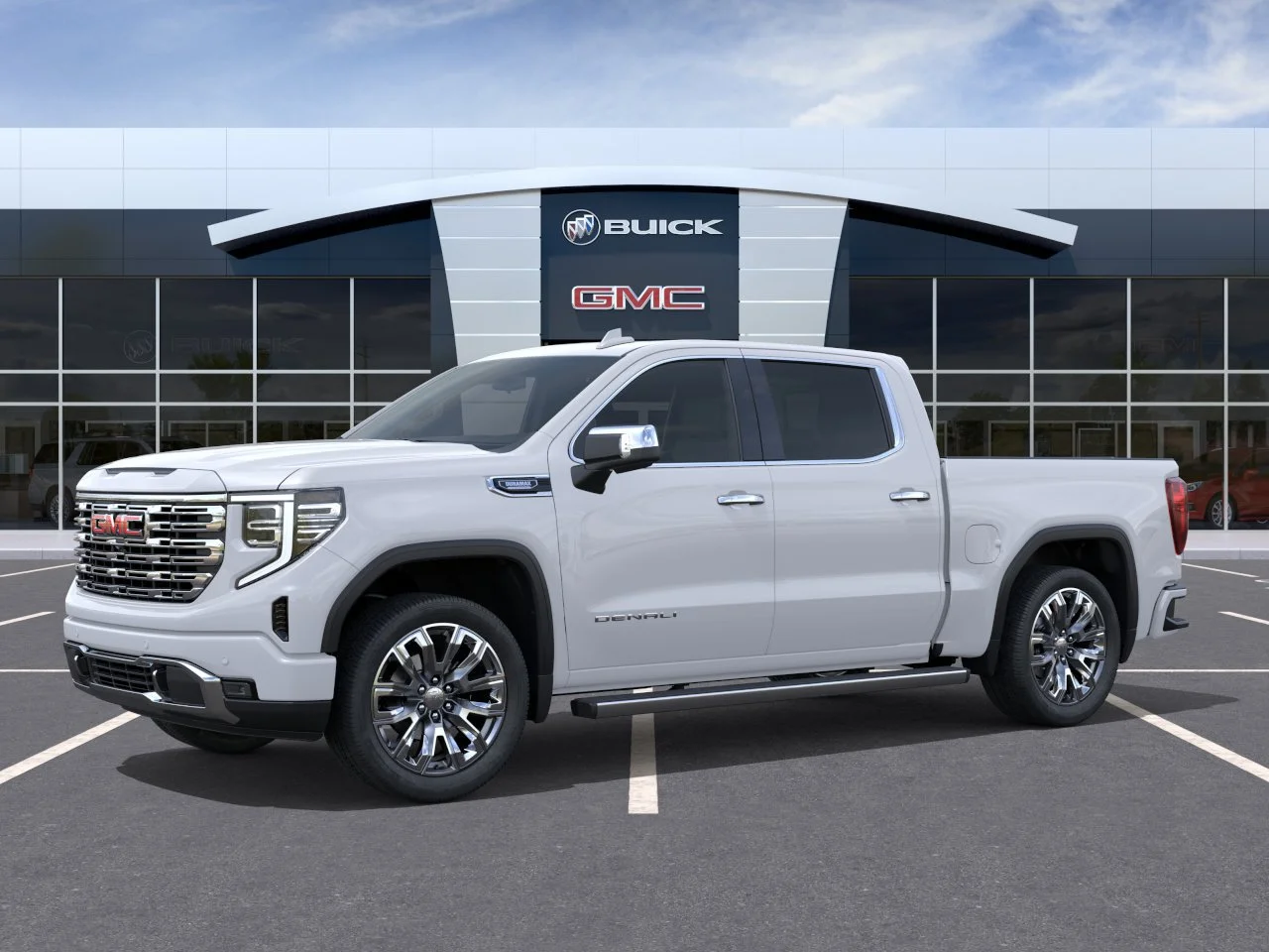 New 2026 Glacier White Tricoat GMC Denali image 2