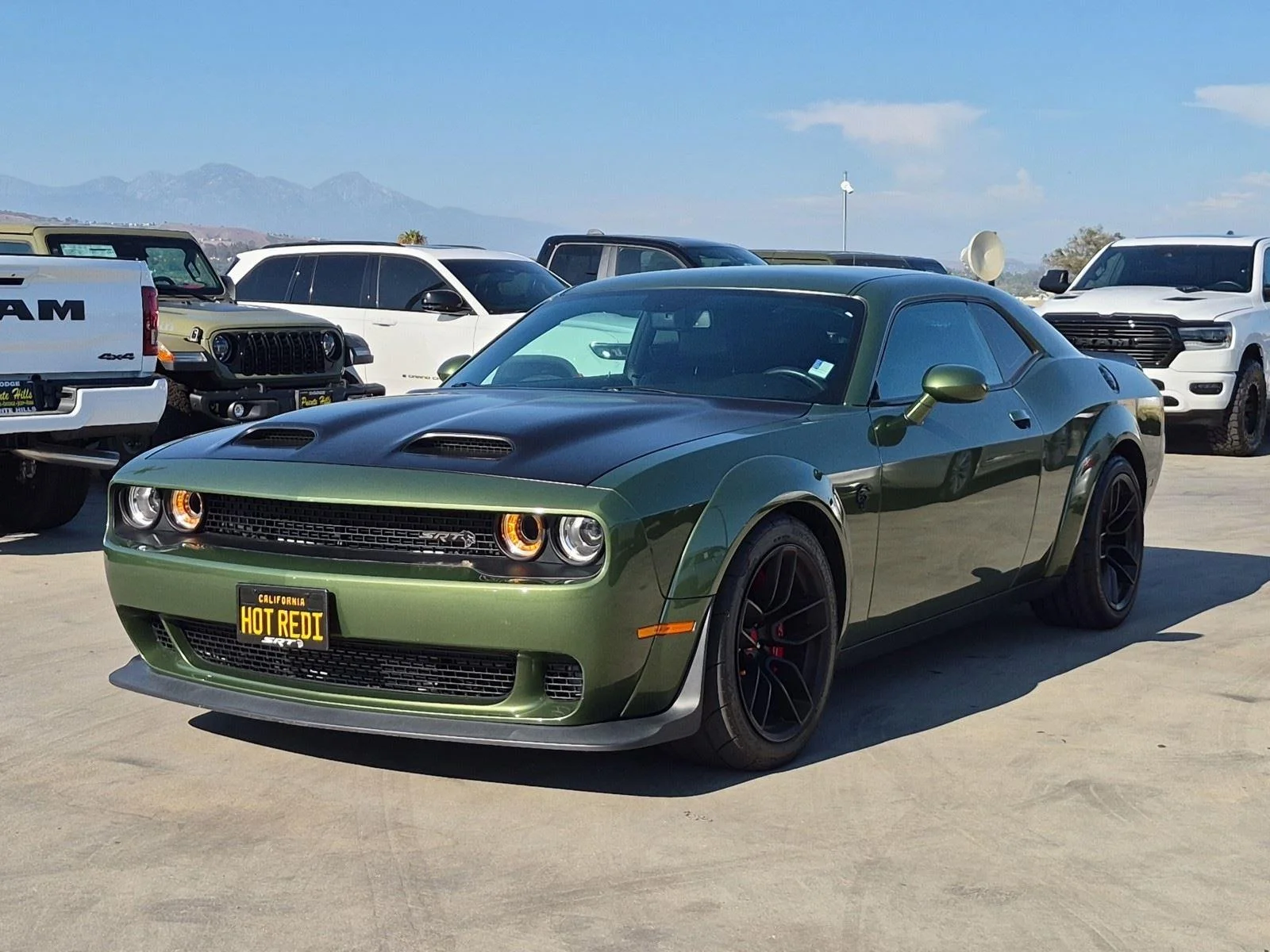 Used 2021 F8 Green Dodge SRT Hellcat Redeye Widebody image 3