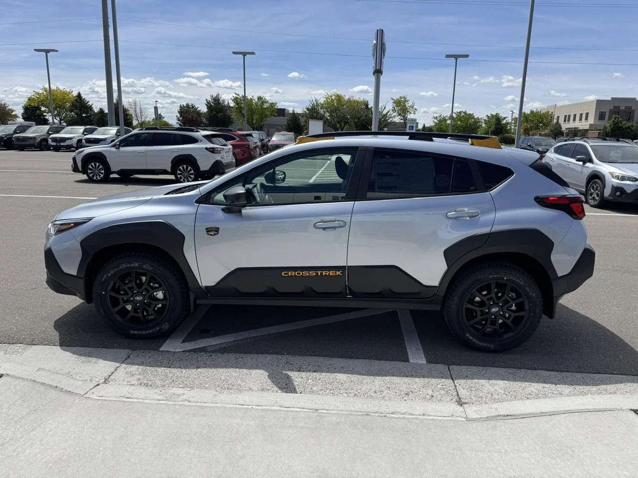 New 2026 Ice Silver Metallic Subaru Wilderness image 4