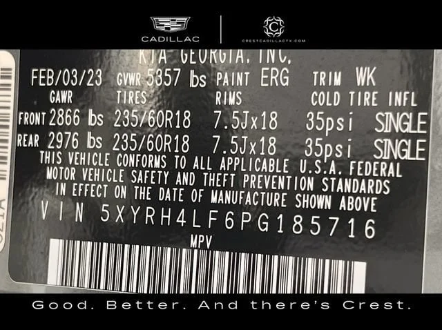 Used 2023 Silver Kia EX image 32