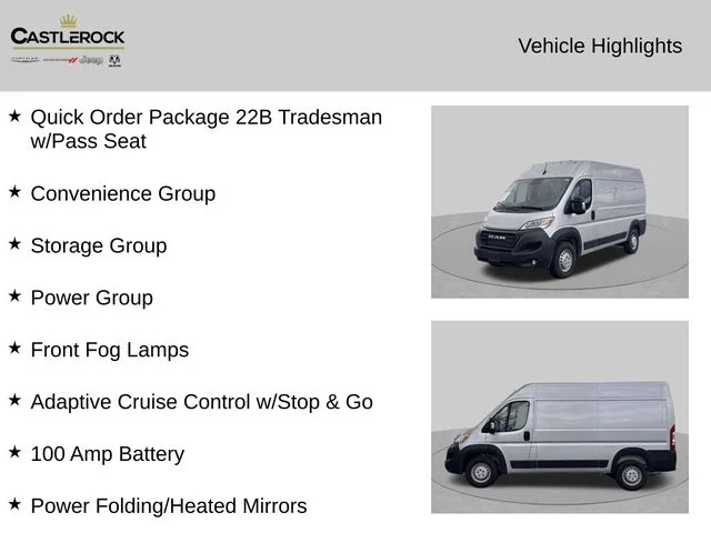 Used 2025 Silver Ram High Roof image 2