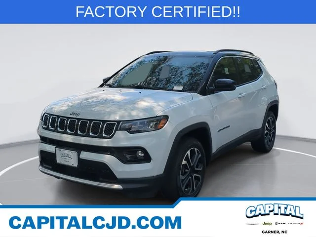 Used 2023 White Jeep Limited image 1