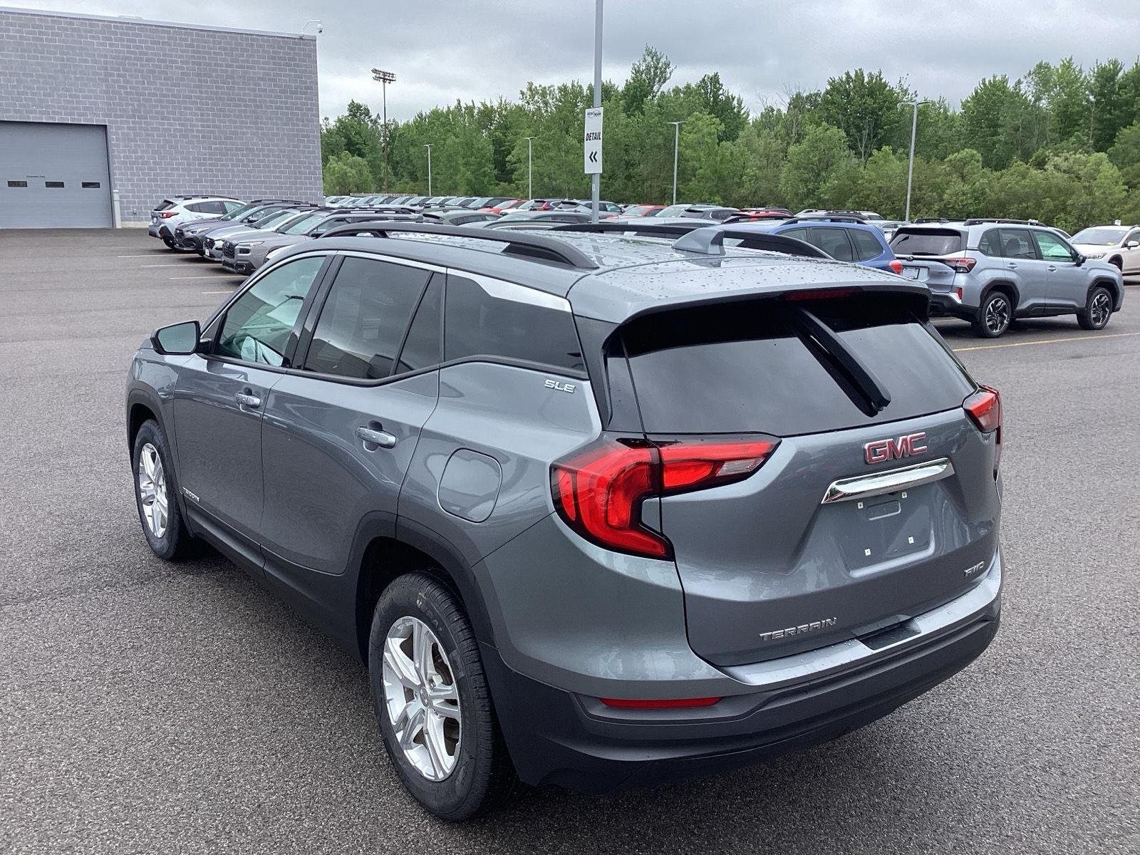Used 2020 Satin Steel Metallic GMC SLE image 5