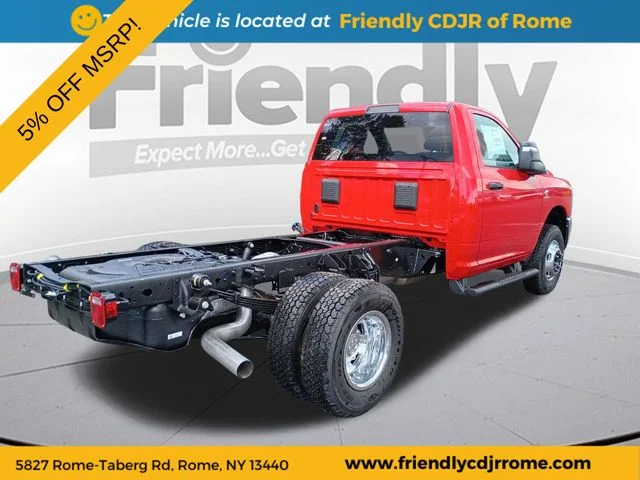 New 2026 Flame Red Clear-Coat Exterior Paint RAM Tradesman image 5
