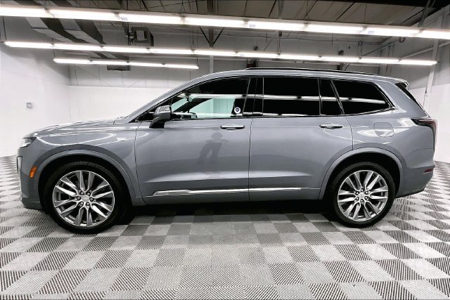 Used 2021 Satin Steel Metallic Cadillac Sport image 14