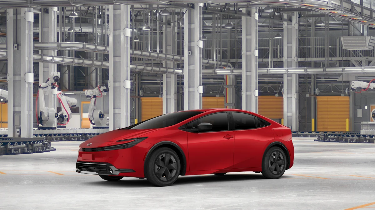 New 2026 Supersonic Red Toyota LE image 2
