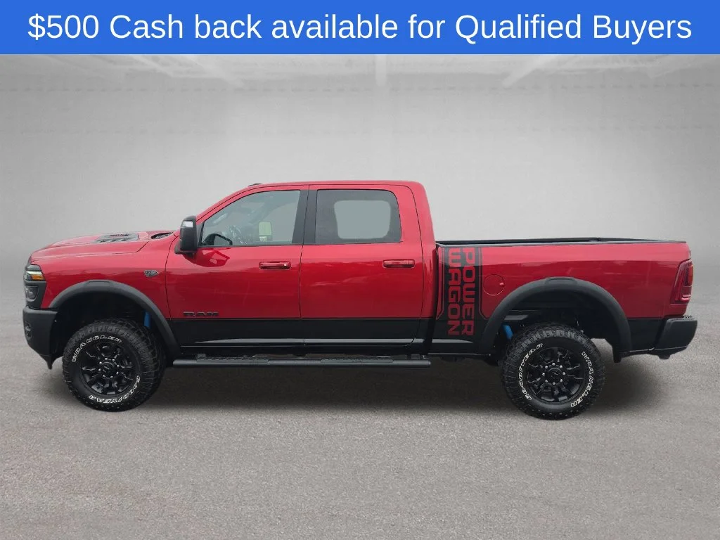 New 2027 Molten Red Pearl-Coat Paint RAM Power Wagon image 2