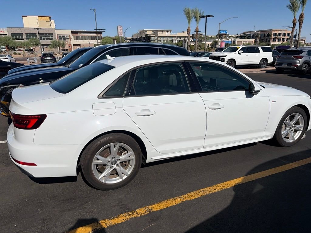 Used 2018 Glacier White Metallic Audi 2.0T image 4