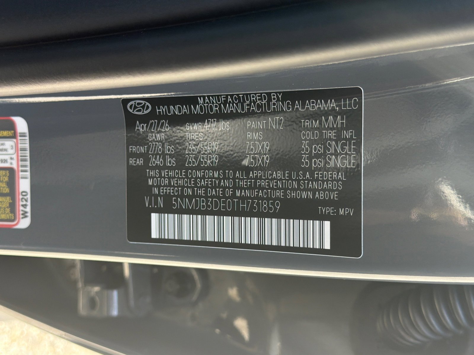 New 2026 Hampton Gray Hyundai SEL image 28
