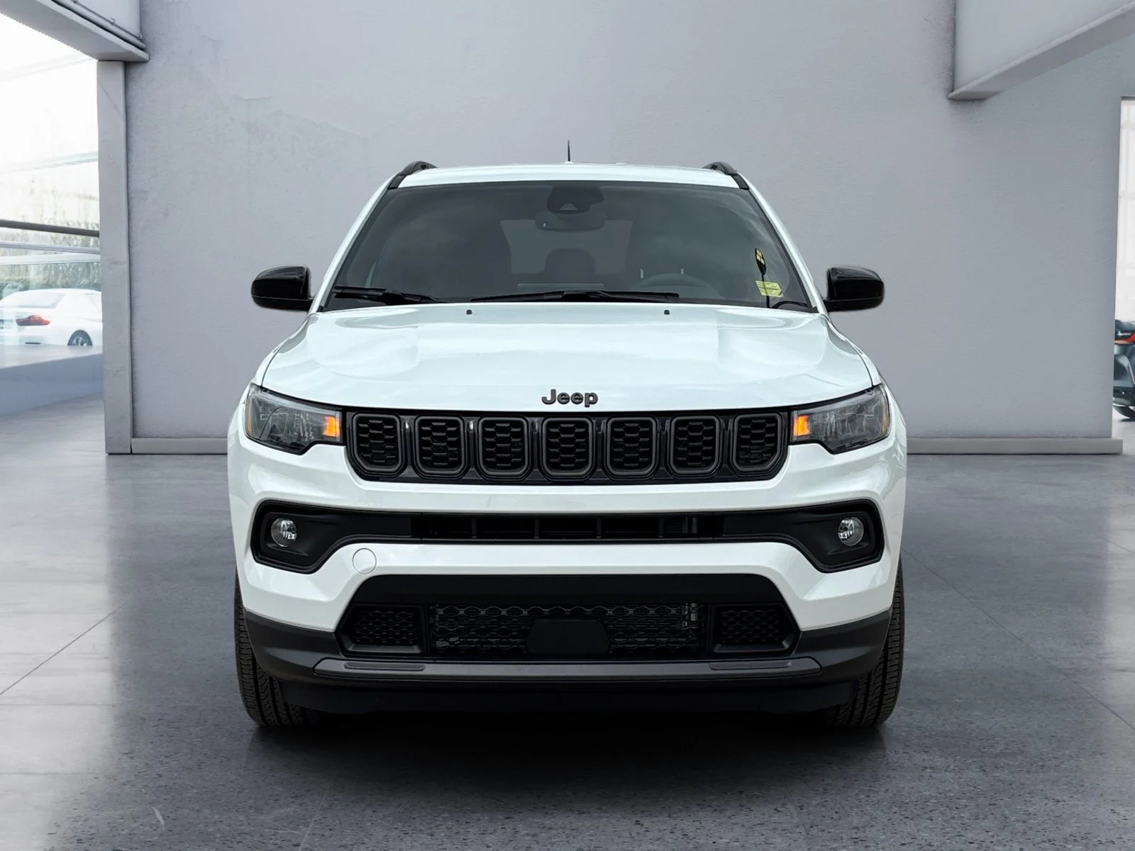 New 2026 Bright White Jeep North image 8