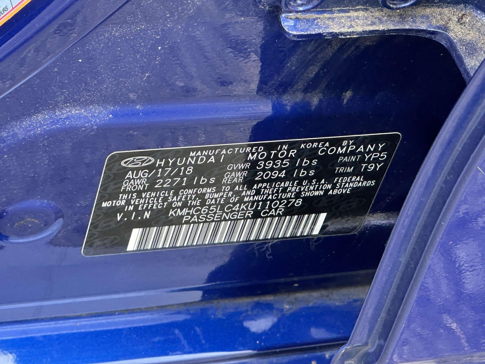 2019 Hyundai Ioniq Blue - Photo 24