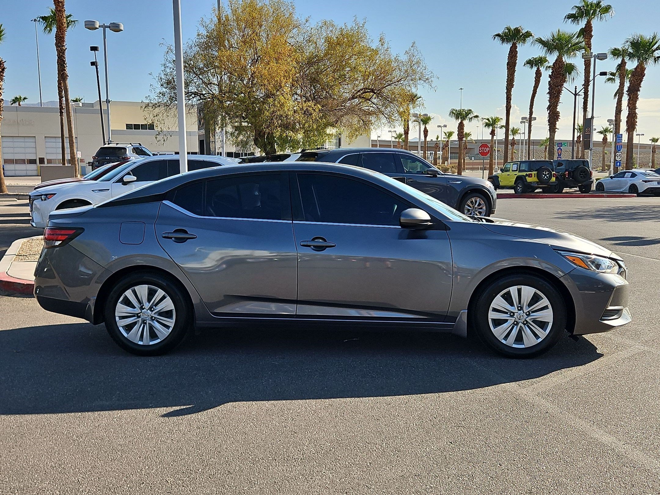 Used 2023 Gun Metallic Nissan S image 8