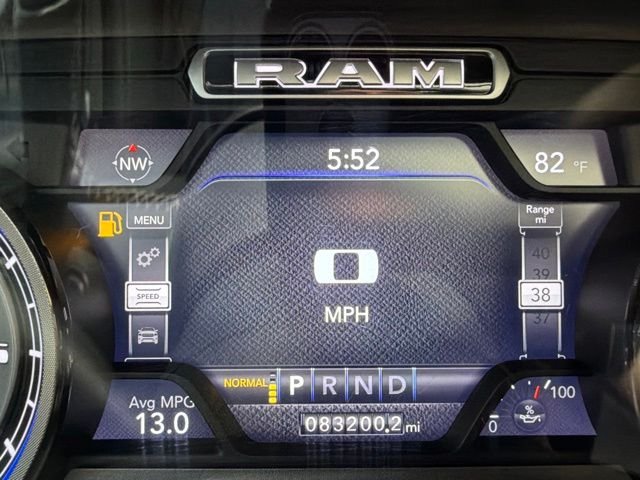 Used 2021 Bright White Clearcoat Ram Limited image 12