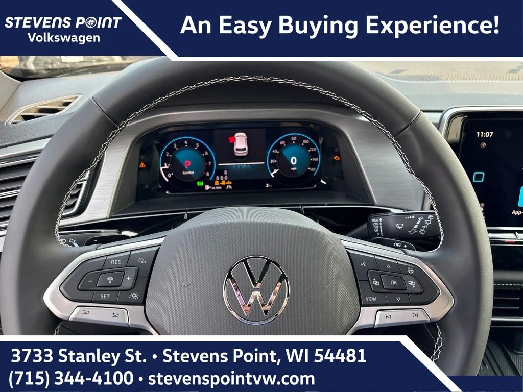 New 2026 Deep Black Pearl Volkswagen 2.0T SE w/Technology image 12