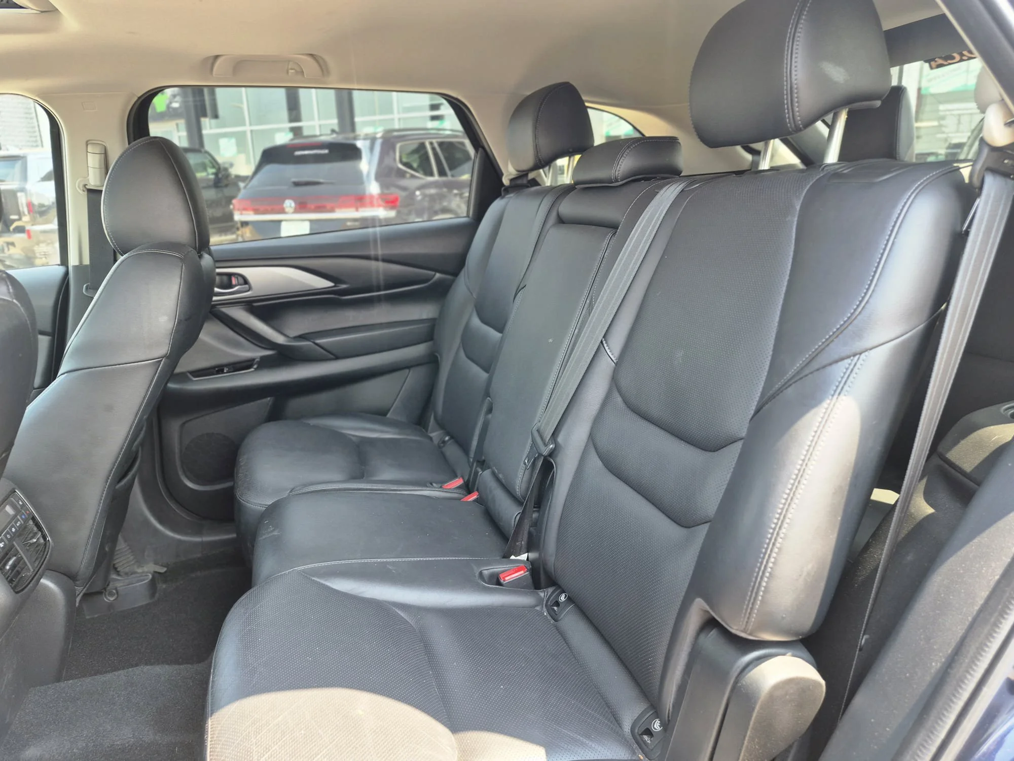 Certified Used 2023 Deep Crystal Blue Mica Mazda GS-L AWD*7 Pass | Adaptive Cruise | Htd Leather | Sunroof | Htd Wheel | Lane Keep Assist | Park Asst image 9