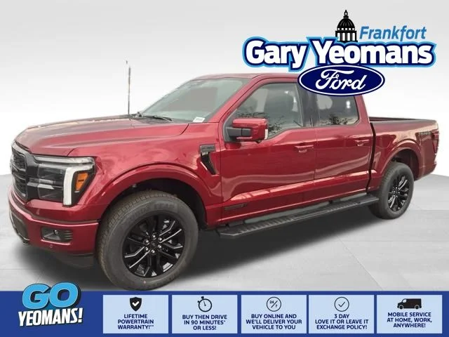 New 2026 Red Ford Lariat image 1