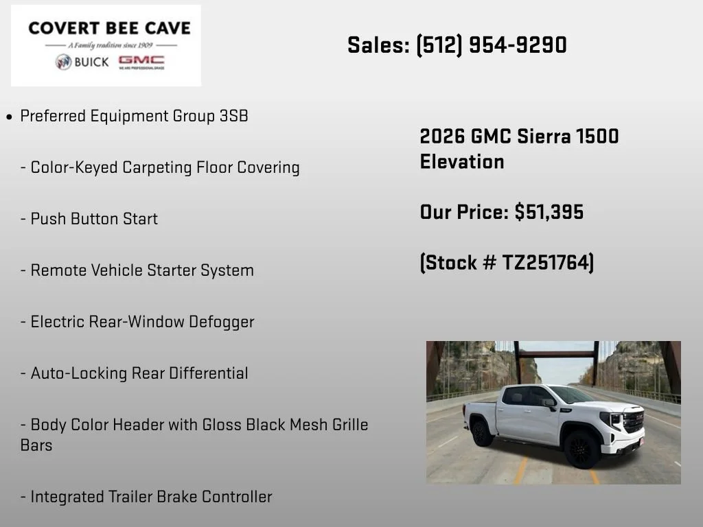 New 2026 Summit White GMC Elevation image 12