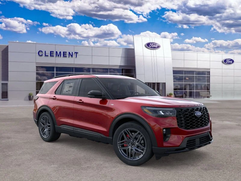 New 2026 Rapid Red Metallic Tinted Clearcoat Ford ST-Line image 7