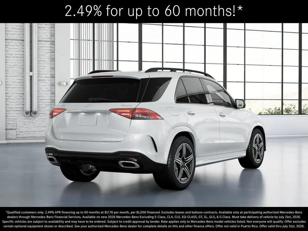 New 2026 MANUFAKTUR Moonlight White Metallic Mercedes-Benz GLE 450 image 64